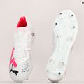 PUMA Future Pro MXSG pánske kopačky puma white/puma black/fire orchid 12