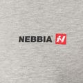 NEBBIA Minimalist Logo pánske tréningové tričko svetlo šedé 6