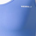 Dámske tréningové tielko NEBBIA Sporty Slim Fit Crop blue 422242 3