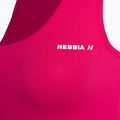 Dámske tréningové tielko NEBBIA Sporty Slim Fit Crop pink 6