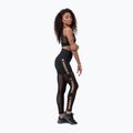 Dámske tréningové legíny NEBBIA Gold Mesh čierne 82911 5