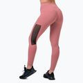 Dámske tréningové legíny NEBBIA Mesh High-Waist old rose 2