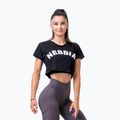 NEBBIA Dámsky voľný strih a športový top Black 58311