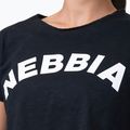 NEBBIA Dámsky voľný strih a športový top Black 58311 3