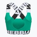 Fitness podprsenka NEBBIA Ikoniczna zieleń 2