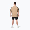 Pánske športové tričko NEBBIA Lifting Club light brown 3