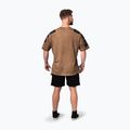 Pánske športové tričko NEBBIA Washed-Off Lifting Club light brown 3