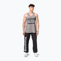 Pánske športové tielko NEBBIA Washed-Off Stringer Max Out light grey 2