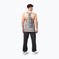 Pánske športové tielko NEBBIA Washed-Off Stringer Max Out light grey 3