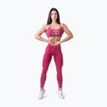Dámske tréningové legíny NEBBIA Washed High Waisted Legacy red 2