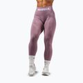 Dámske tréningové legíny NEBBIA Flow Seamless Hight Waist Push Up pink