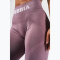 Dámske tréningové legíny NEBBIA Flow Seamless Hight Waist Push Up pink 6