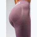 Dámske tréningové legíny NEBBIA Flow Seamless Hight Waist Push Up pink 7