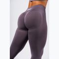 Dámske tréningové legíny NEBBIA Flow Seamless Maximum Push-Up dark grey 5