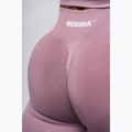 Dámske tréningové legíny NEBBIA Flow Seamless Maximum Push-Up pink 8