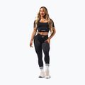 Dámske tréningové legíny NEBBIA Flow Seamless Push Up Black 2
