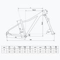Horský bicykel Kellys Vanity X70 29" misty blue" 2