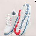Dámske tenisky SKECHERS D'Lux Walker Let It Glow white/pink/blue 18