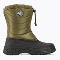 Zeleno-čierne zateplené gamaše Delphin SnowTex 2
