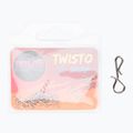 Delphin Bomb Twisto Snap 20 spinning safety pin silver 669001030