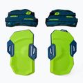 CrazyFly Hexa II Binding modro-zelené kiteboardové podložky a popruhy T016-0260