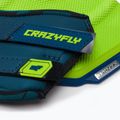 CrazyFly Hexa II Binding modro-zelené kiteboardové podložky a popruhy T016-0260 9