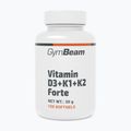 Vitamíny D+K GymBeam Vitamín D3+K1+K2 Forte 120 kapsúl