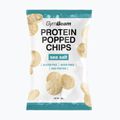 Proteínové čipsy GymBeam Protein Popped 40 g Sea Salt