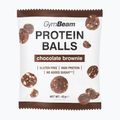 Proteínové guličky GymBeam Protein Balls 45 g chocolate brownie