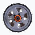 Kolečko na cvičenie brušných svalov GymBeam Ab Wheel čierne/sivé/oranžové 3