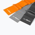 Sada posilňovacích pásov GymBeam Resistance Band 3 kusy black/grey/orange 2