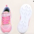 SKECHERS Go Run 600 Shimmer Speeder detská tréningová obuv light pink/multi 18