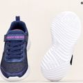 SKECHERS Bounder Girly Groove detská tréningová obuv navy 18