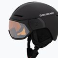 Lyžiarska prilba Blizzard Edge Visor black/mirror smoke 7