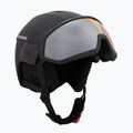 Lyžiarska prilba Blizzard Edge Visor black/mirror smoke 9
