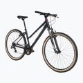 Dámsky crossový bicykel Superior RX 510 L matná nočná modrá/strieborná/neonovo žltá 2