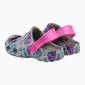 Coqui Little Frog mid.grey/fuchsia love/amulet detské sandále 10