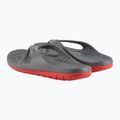 Pánske žabky Coqui Zucco dark grey/red 9