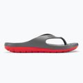 Pánske žabky Coqui Zucco dark grey/red 2