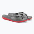 Pánske žabky Coqui Zucco dark grey/red 4