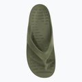 Pánske žabky Coqui Zucco dark army green/stone 6