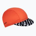 Cyklistická čiapka pod prilbu s šiltom SILVINI Amaro oranžovo-čierna 312-UA1637/218/UNI