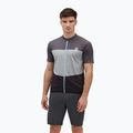 Pánsky cyklistický dres SILVINI Turano Pro šedo-biely 312-MD1645/1182