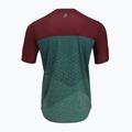 Pánsky cyklistický dres SILVINI Denno bordovo-zelený 3121-MD183/92432 2