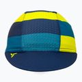 Cyklistická čiapka pod prilbu s šiltom SILVINI Cameri modro-zelená 3121-UA1816/3242 3