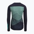 Dámsky cyklistický dres SILVINI Ella čierno-zelený 3122-WD236/32411 2