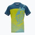 Detský cyklistický dres SILVINI Denni modro-žltý 3123-CD2283/3711
