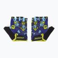 SILVINI detské cyklistické rukavice Locri blue/neon 2