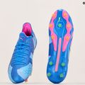 PUMA King Ultimate Energy FG/AG pánske kopačky ultra blue/luminous pink/luminous blue 14
