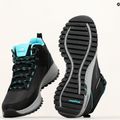 Dámska treková obuv SKECHERS Arch Fit Discover Elevation Gain black/blue 10